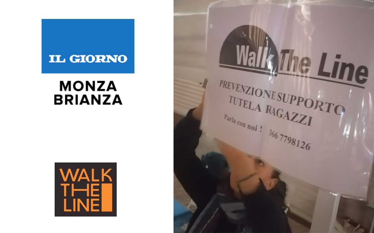 il gazebo del progetto “Walk the line” 